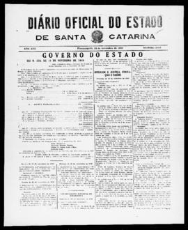Diário Oficial do Estado de Santa Catarina. Ano 16. N° 4065 de 24/11/1949