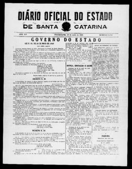 Diário Oficial do Estado de Santa Catarina. Ano 15. N° 3707 de 20/05/1948