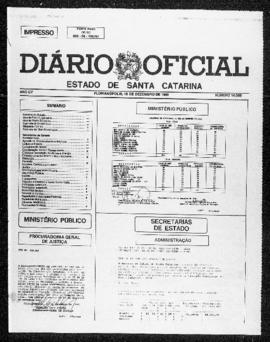 Diário Oficial do Estado de Santa Catarina. Ano 55. N° 14088 de 10/12/1990