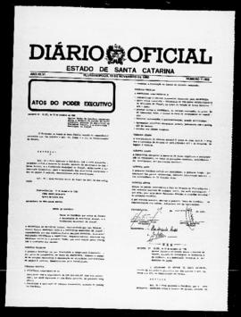 Diário Oficial do Estado de Santa Catarina. Ano 46. N° 11602 de 13/11/1980