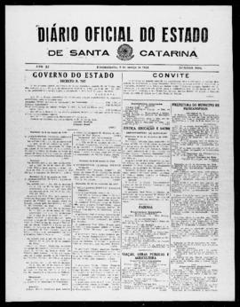 Diário Oficial do Estado de Santa Catarina. Ano 11. N° 2695 de 09/03/1944
