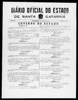 Diário Oficial do Estado de Santa Catarina. Ano 19. N° 4713 de 06/08/1952