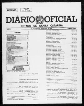 Diário Oficial do Estado de Santa Catarina. Ano 55. N° 13929 de 20/04/1990
