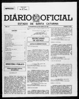 Diário Oficial do Estado de Santa Catarina. Ano 56. N° 14220 de 25/06/1991