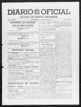 Diário Oficial do Estado de Santa Catarina. Ano 25. N° 6193 de 21/10/1958