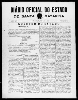 Diário Oficial do Estado de Santa Catarina. Ano 14. N° 3462 de 09/05/1947