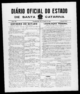 Diário Oficial do Estado de Santa Catarina. Ano 12. N° 3150 de 21/01/1946