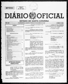 Diário Oficial do Estado de Santa Catarina. Ano 62. N° 15302 de 08/11/1995
