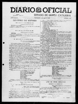 Diário Oficial do Estado de Santa Catarina. Ano 32. N° 7864 de 21/07/1965