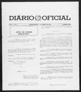 Diário Oficial do Estado de Santa Catarina. Ano 41. N° 10459 de 07/04/1976