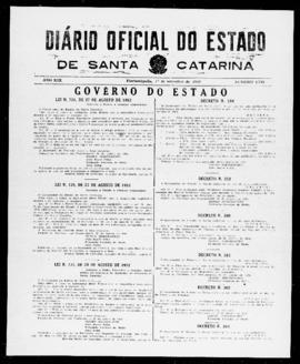 Diário Oficial do Estado de Santa Catarina. Ano 19. N° 4730 de 01/09/1952