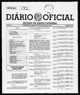 Diário Oficial do Estado de Santa Catarina. Ano 66. N° 16117 de 03/03/1999