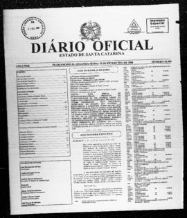Diário Oficial do Estado de Santa Catarina. Ano 72. N° 18303 de 18/02/2008