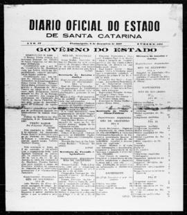 Diário Oficial do Estado de Santa Catarina. Ano 4. N° 1081 de 06/12/1937