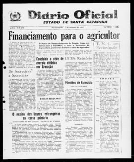 Diário Oficial do Estado de Santa Catarina. Ano 29. N° 7143 de 03/10/1962