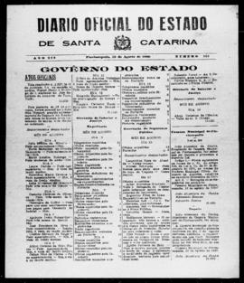 Diário Oficial do Estado de Santa Catarina. Ano 3. N° 715 de 19/08/1936