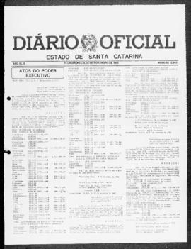 Diário Oficial do Estado de Santa Catarina. Ano 49. N° 12343 de 22/11/1983
