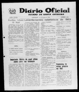 Diário Oficial do Estado de Santa Catarina. Ano 29. N° 7209 de 11/01/1963