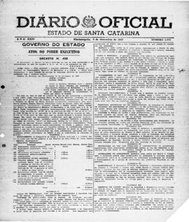 Diário Oficial do Estado de Santa Catarina. Ano 24. Nº 5991 de 09/12/1957