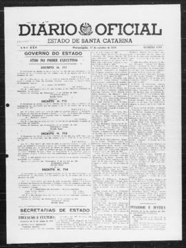 Diário Oficial do Estado de Santa Catarina. Ano 25. N° 6191 de 17/10/1958