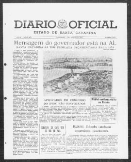 Diário Oficial do Estado de Santa Catarina. Ano 39. N° 9820 de 06/09/1973