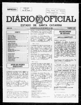 Diário Oficial do Estado de Santa Catarina. Ano 58. N° 14781 de 28/09/1993