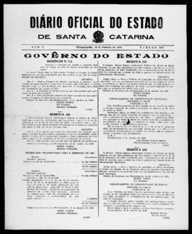 Diário Oficial do Estado de Santa Catarina. Ano 5. N° 1327 de 14/10/1938