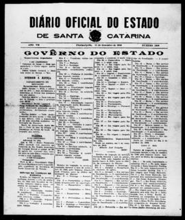 Diário Oficial do Estado de Santa Catarina. Ano 7. N° 1908 de 11/12/1940