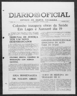 Diário Oficial do Estado de Santa Catarina. Ano 40. N° 10033 de 18/07/1974