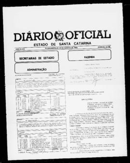Diário Oficial do Estado de Santa Catarina. Ano 48. N° 12038 de 23/08/1982