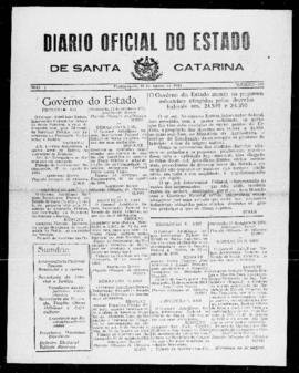 Diário Oficial do Estado de Santa Catarina. Ano 1. N° 137 de 22/08/1934
