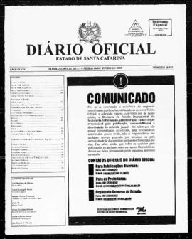 Diário Oficial do Estado de Santa Catarina. Ano 74. N° 18375 de 06/06/2008