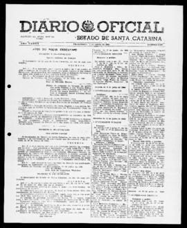 Diário Oficial do Estado de Santa Catarina. Ano 33. N° 8106 de 02/08/1966