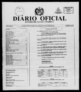 Diário Oficial do Estado de Santa Catarina. Ano 76. N° 18896 de 26/07/2010