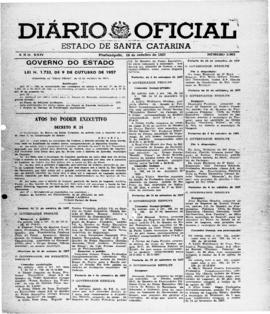 Diário Oficial do Estado de Santa Catarina. Ano 24. Nº 5963 de 18/10/1957