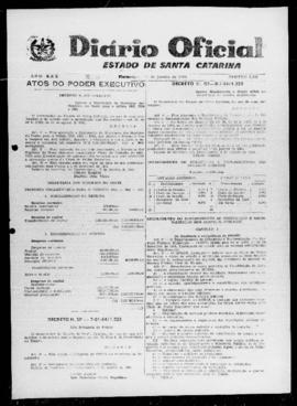 Diário Oficial do Estado de Santa Catarina. Ano 30. N° 7463 de 16/01/1964