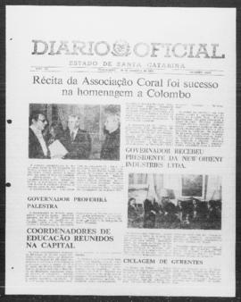 Diário Oficial do Estado de Santa Catarina. Ano 40. N° 10077 de 19/09/1974