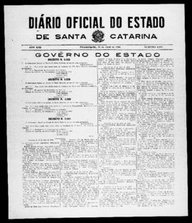Diário Oficial do Estado de Santa Catarina. Ano 13. N° 3207 de 16/04/1946