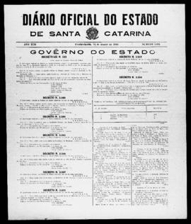 Diário Oficial do Estado de Santa Catarina. Ano 13. N° 3184 de 14/03/1946