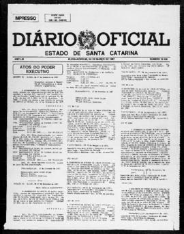 Diário Oficial do Estado de Santa Catarina. Ano 53. N° 13156 de 04/03/1987