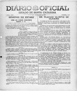 Diário Oficial do Estado de Santa Catarina. Ano 24. Nº 5873 de 11/06/1957