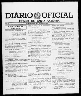 Diário Oficial do Estado de Santa Catarina. Ano 51. N° 12572 de 19/10/1984