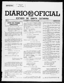 Diário Oficial do Estado de Santa Catarina. Ano 52. N° 12725 de 10/06/1985