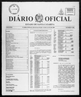 Diário Oficial do Estado de Santa Catarina. Ano 72. N° 17930 de 24/07/2006