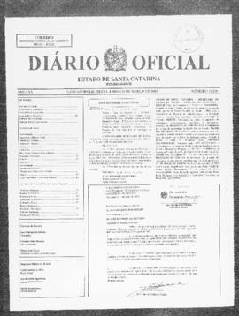 Diário Oficial do Estado de Santa Catarina. Ano 70. N° 17119 de 21/03/2003