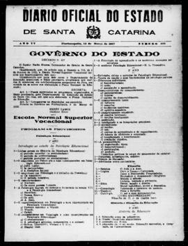 Diário Oficial do Estado de Santa Catarina. Ano 4. N° 877 de 12/03/1937