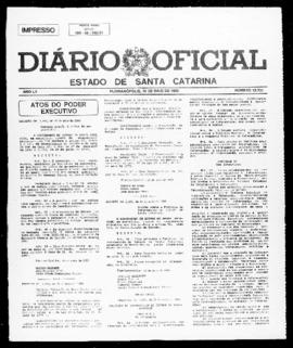 Diário Oficial do Estado de Santa Catarina. Ano 55. N° 13701 de 16/05/1989