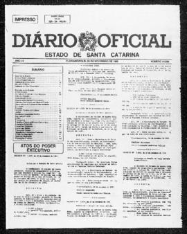 Diário Oficial do Estado de Santa Catarina. Ano 55. N° 14064 de 05/11/1990