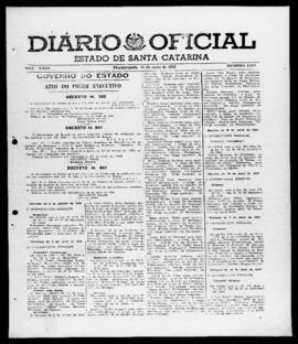 Diário Oficial do Estado de Santa Catarina. Ano 26. N° 6324 de 21/05/1959