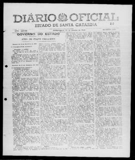 Diário Oficial do Estado de Santa Catarina. Ano 28. N° 6977 de 25/01/1962